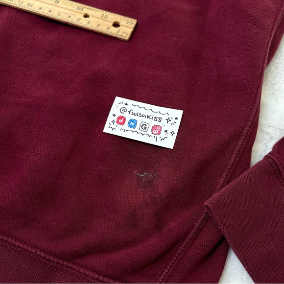 Nike Maroon Pullover Hoodie - Picture 6 of 6